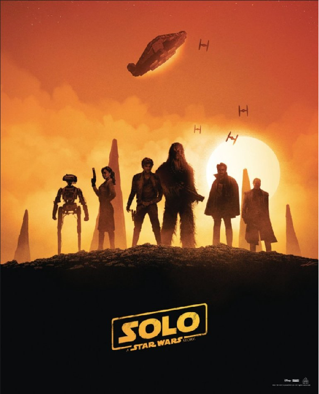 B&N Solo Poster